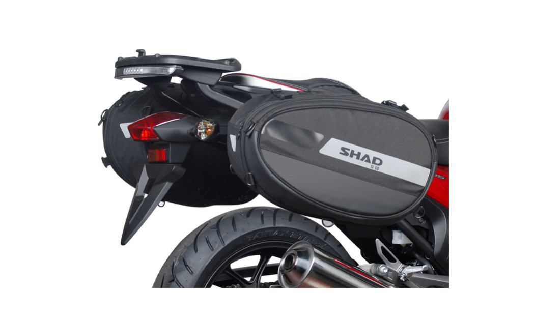 ΤΣΑΝΤΕΣ ΠΛΑΙΝΕΣ SHAD XOSL58 SADDLE BAGS 46/58lt