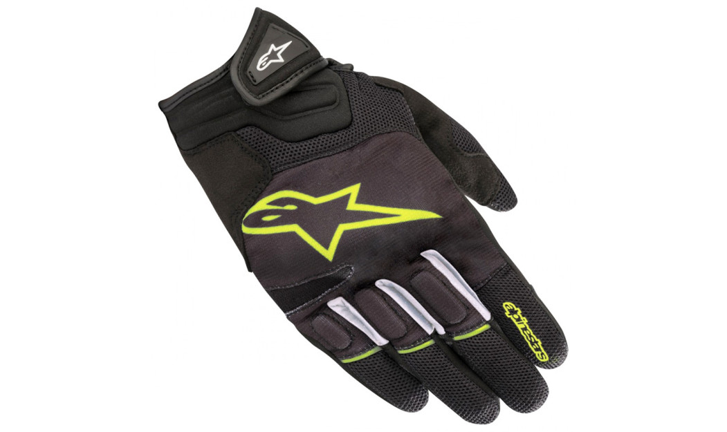 ALPINESTARS ATOM ΓΑΝΤΙΑ  BLACK/YELLOW/FLUO