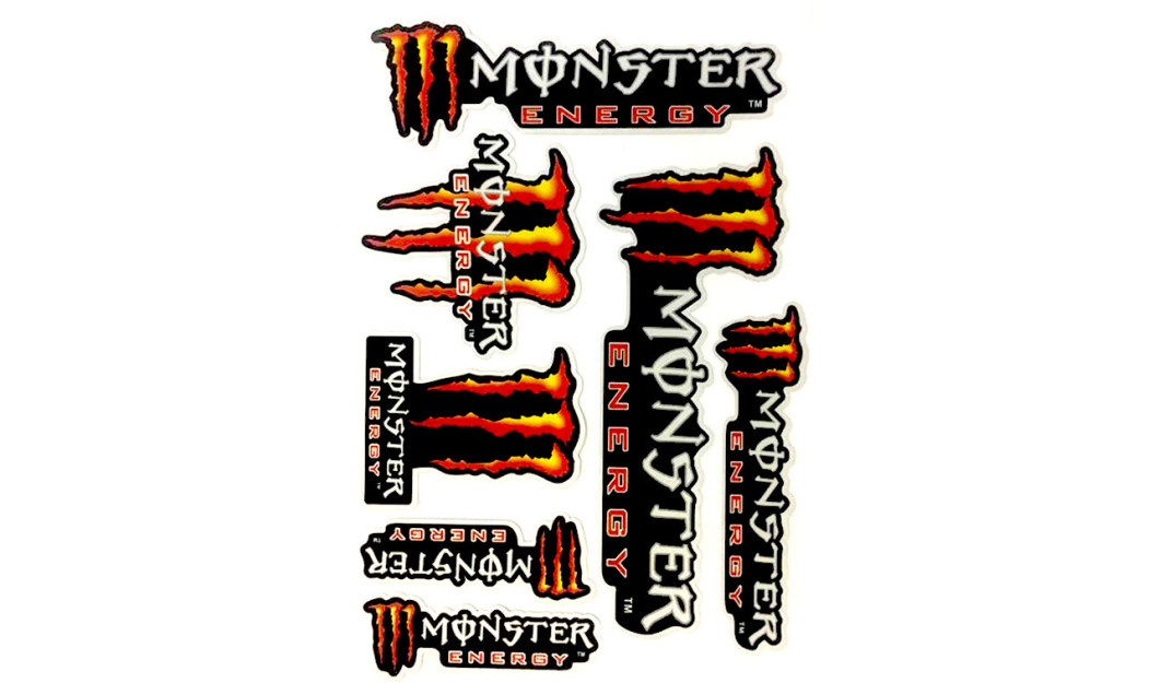 ΑΥΤΟΚΟΛΛΗΤΑ MONSTER RED STICKER COLLECTION 