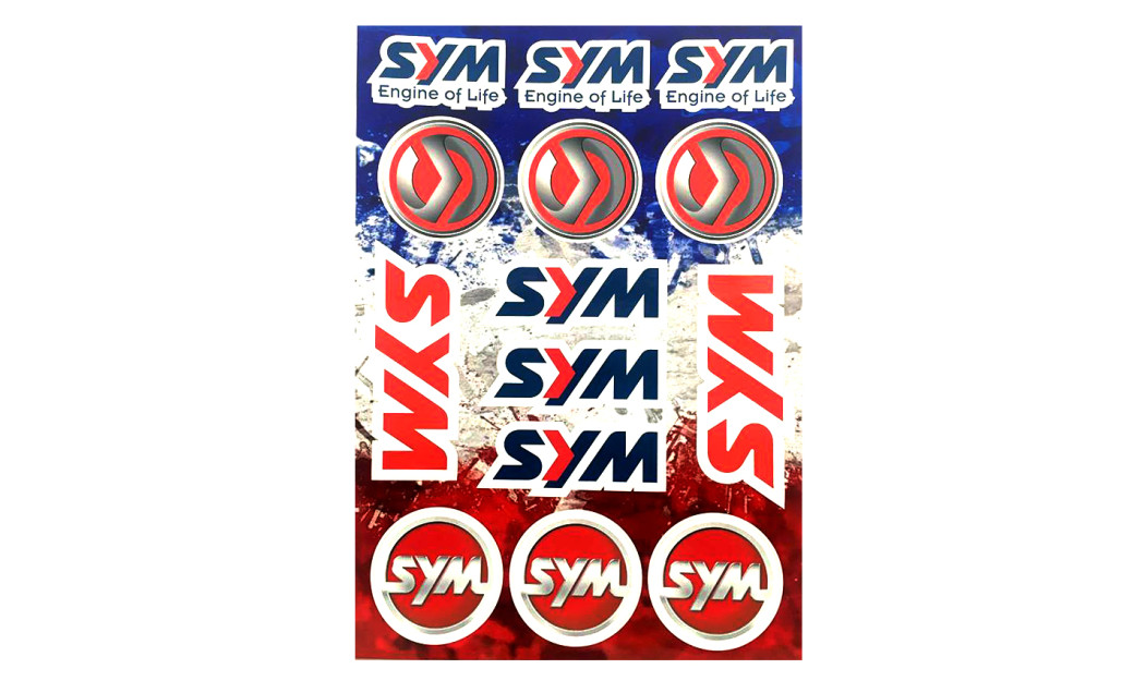 SYM STICKER COLLECTION ΑΥΤΟΚΟΛΛΗΤΑ