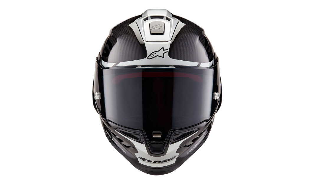 ALPINESTARS SUPERTECH ELEMENT R10 ΚΡΑΝΟΣ FULL FACE SILVER/CARBON/BLACK