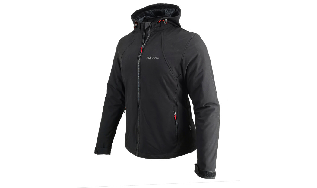  AGVPRO SECRET-DR ΓΥΝΑΙΚΕΙΟ ΧΕΙΜΕΡΙΝΟ ΜΠΟΥΦΑΝ ΜΗΧΑΝΗΣ SOFT SHELL BLACK