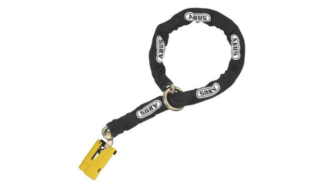 ABUS GRANIT DETECTO X PLUS 8077 ΑΛΥΣΙΔΑ ΜΟΤΟΣΥΚΛΕΤΑΣ  YELLOW 12KS BLACK LOOP