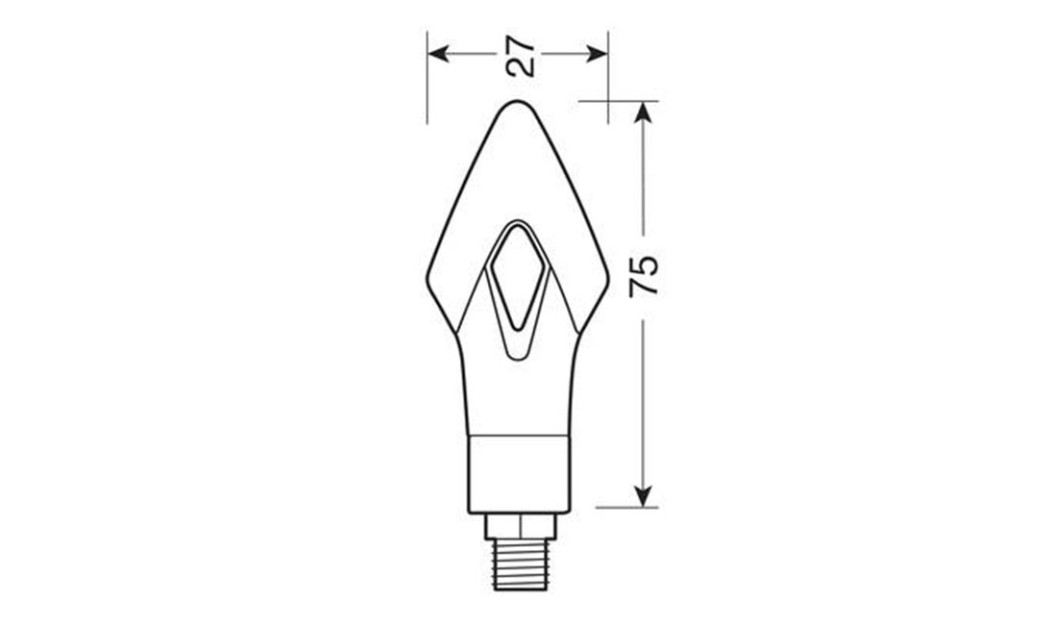 LAMPA ΦΛΑΣ LED LUM 12v-21w