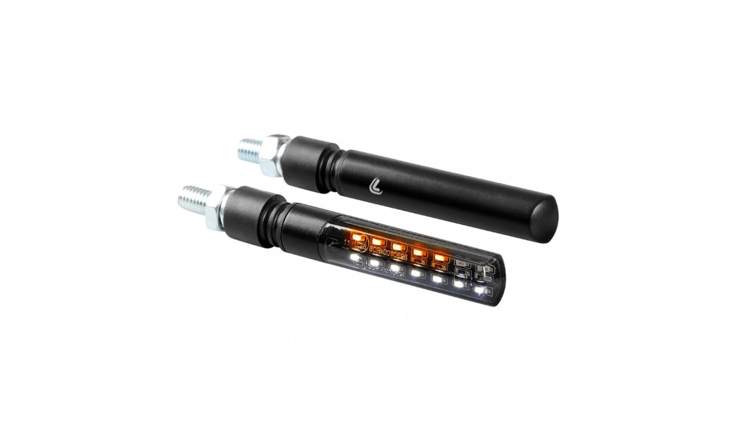 LAMPA LINE SQ ΕΜΠΡΟΣ ΦΛΑΣ ΜΗΧΑΝΗΣ 12V SMD LED  ΘΕΣΕΩΣ/ΦΛΑΣ 92 X 16 MM ΜΑΥΡΟ 