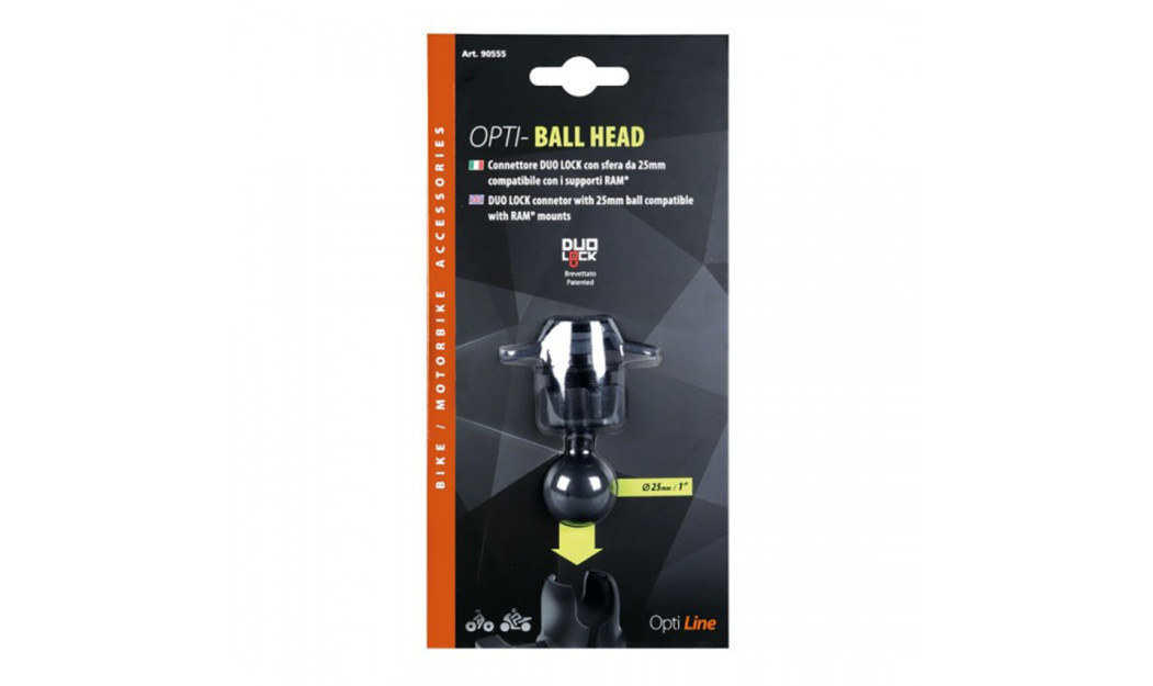 LAMPA TITAN OPTI BALL ΣΥΝΔΕΣΗΣ ΒΑΣΗΣ OPTI LINE ΜΕ ΒΡΑΧΙΟΝΑ RAM MOUNT 