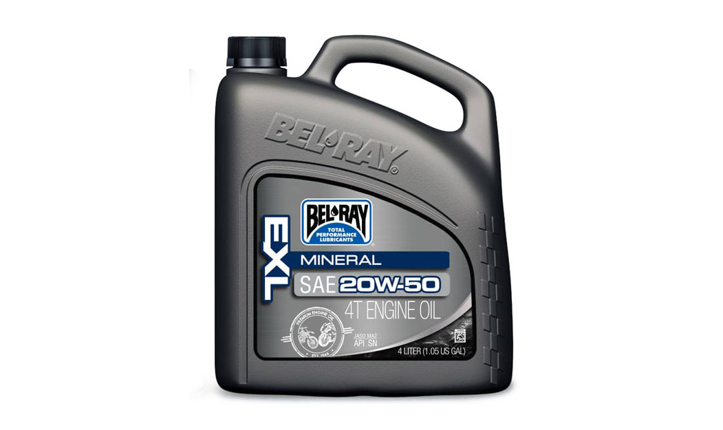 BEL RAY EXL MINERAL SAE ΛΙΠΑΝΤΙΚΟ ΚΙΝΗΤΗΡΑ 20W50 4L