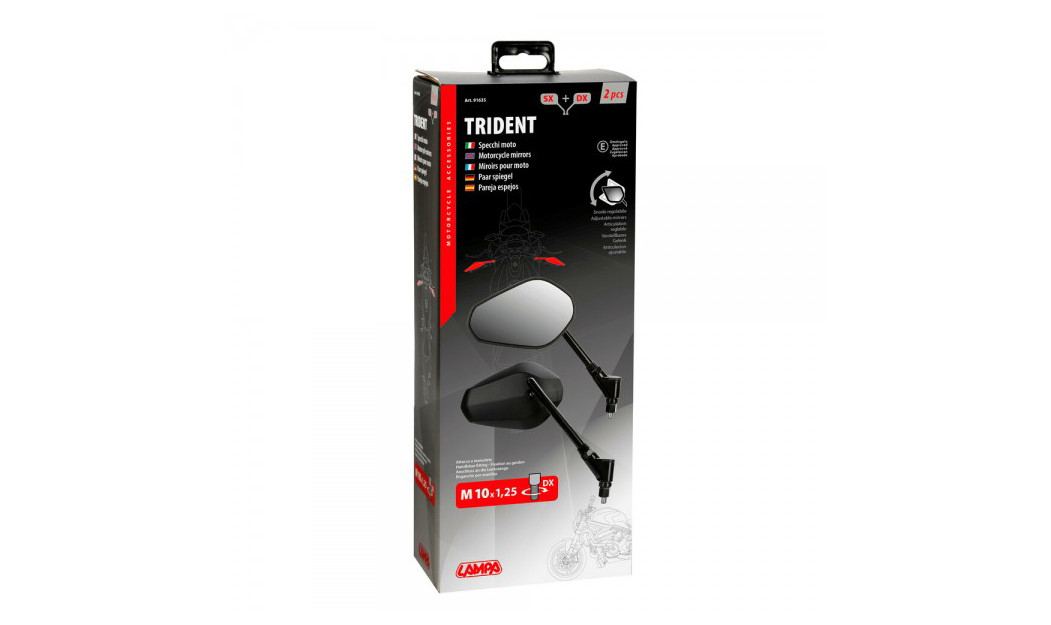 LAMPA TRIDENT ΚΑΘΡΕΠΤΕΣ ΜΗΧΑΝΗΣ M10X1,25