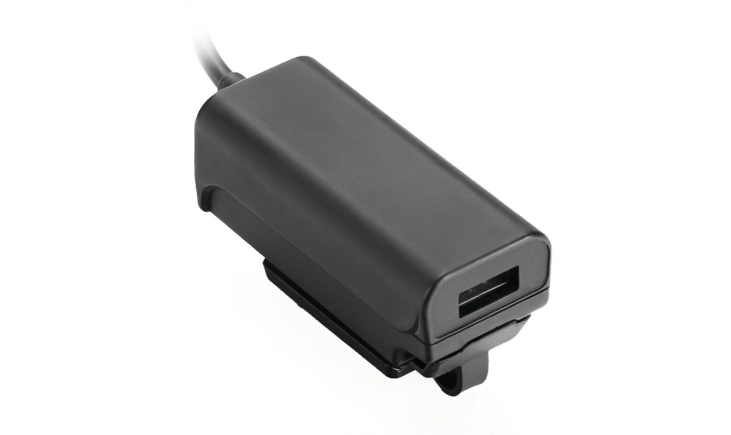 LAMPA X TREK OPTILINE MOTO ΦΟΡΤΙΣΤΗΣ USB TYPE A+C ΜΕ ΒΑΣΗ ΣΤΗΡΙΞΗΣ ΤΙΜΟΝΙΟΥ ΑΔΙΑΒΡΟΧΟΣ 12V 18W 22-32MM  
