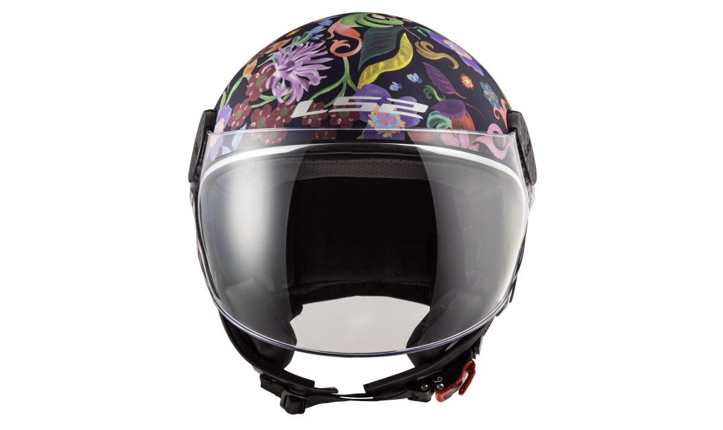 LS2 SPHERE LUX II OF558 ΚΡΑΝΟΣ JET BLOOM BLUE PINK 