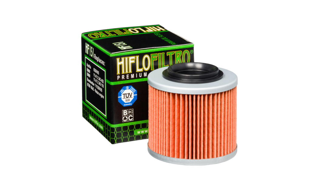 HIFLOFILTRO HF151 ΦΙΛΤΡΟ ΛΑΔΙΟΥ APRILIA/BMW 