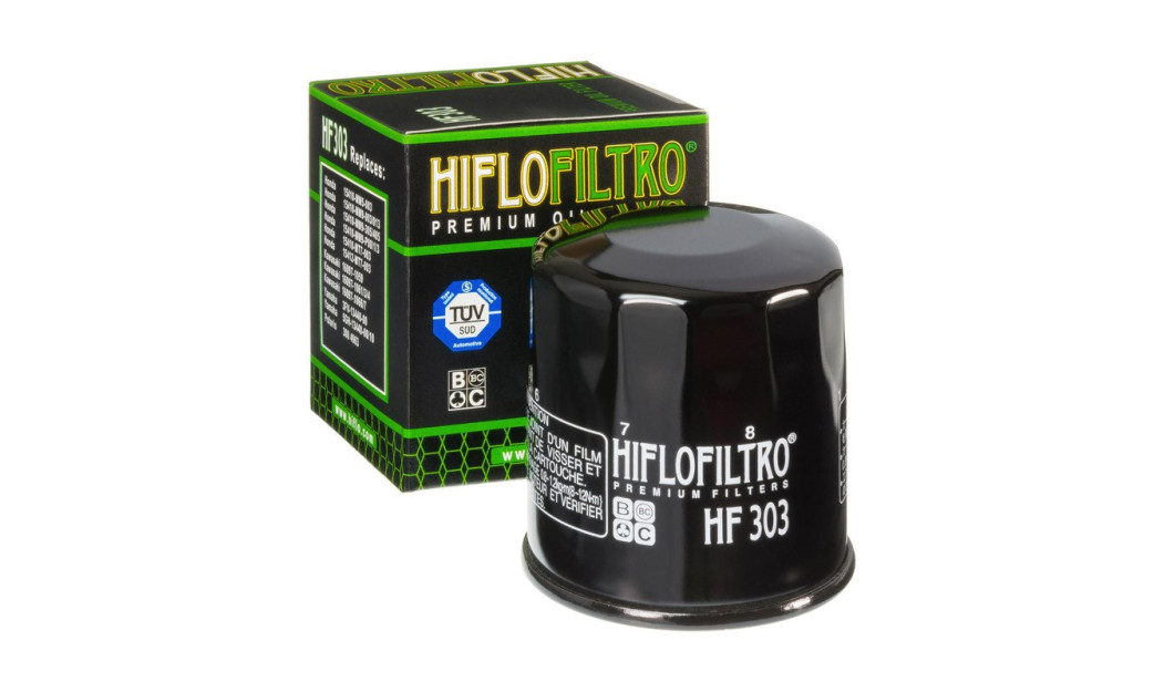 HIFLOFILTRO HF303 ΦΙΛΤΡΟ ΛΑΔΙΟΥ HONDA/ YAMAHA/ KAWASAKI 