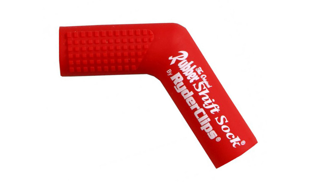 RYDERCLIPS RUBBER SHIFT SOCK ΠΡΟΣΤΑΤΕΥΤΙΚΟ ΛΕΒΙΕ ΤΑΧΥΤΗΤΩΝ ΚΟΚΚΙΝΟ