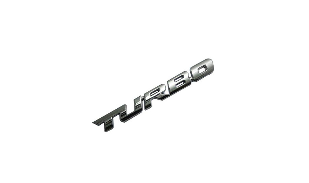 TURBO ΜΕΤΑΛΛΙΚΟ ΑΥΤΟΚΟΛΛΗΤΟ ΣΗΜΑ ΑΛΟΥΜΙΝΙΟΥ 