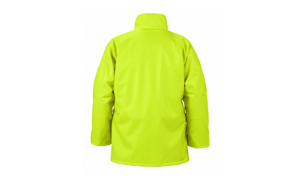ANORAK ΝΙΤΣΕΡΑΔΑ ΑΔΙΑΒΡΟΧΟ ΜΠΟΥΦΑΝ FLUO YELLOW