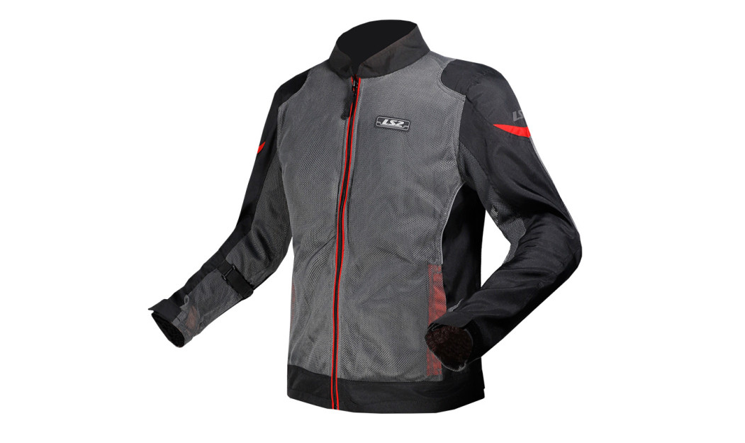 LS2 AIRY ΚΑΛΟΚΑΙΡΙΝΟ ΜΠΟΥΦΑΝ ΜΗΧΑΝΗΣ BLACK GREY RED
