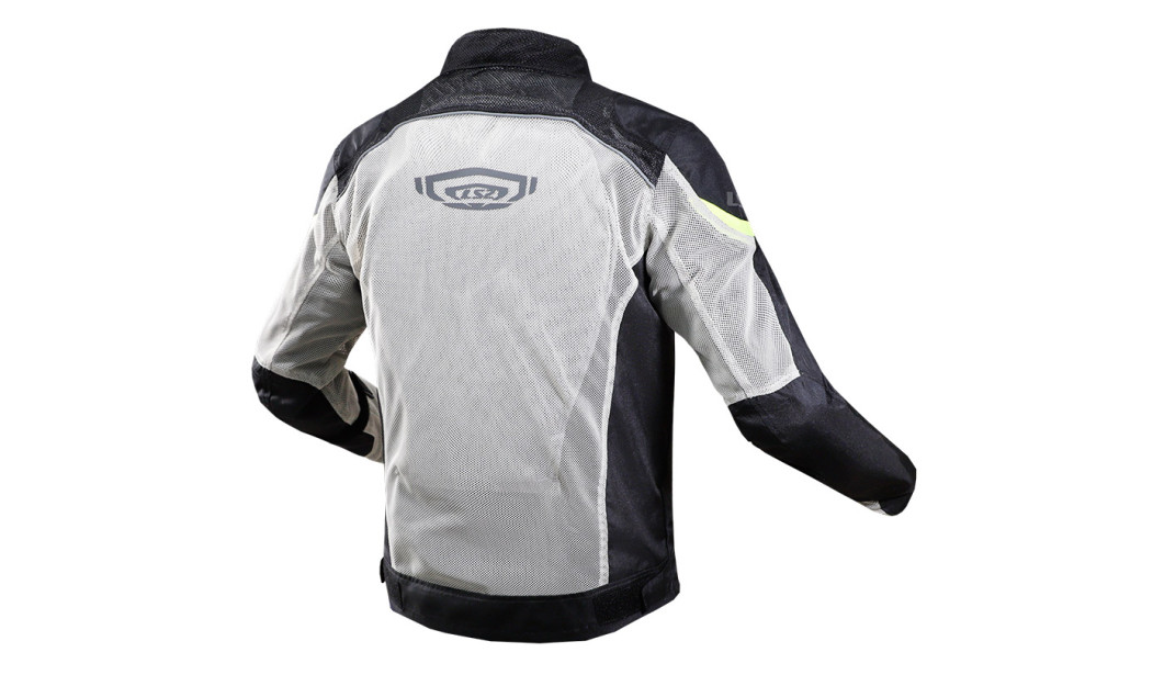 LS2 AIRY ΚΑΛΟΚΑΙΡΙΝΟ ΜΠΟΥΦΑΝ ΜΗΧΑΝΗΣ GREY YELLOW