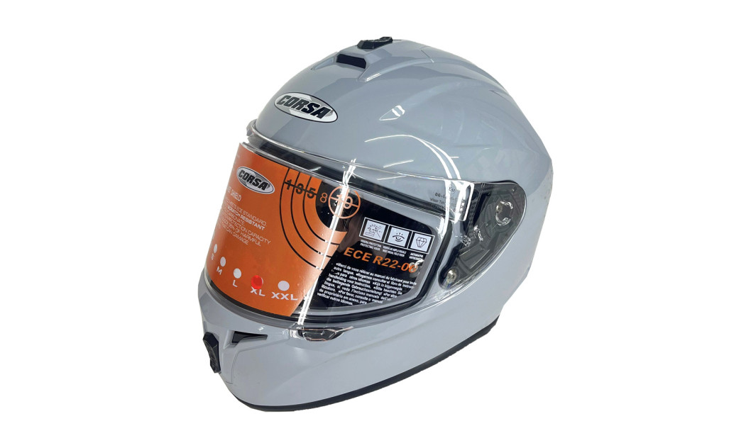 CORSA CN112 ΚΡΑΝΟΣ FULL FACE LIGHT NARDO  GREY