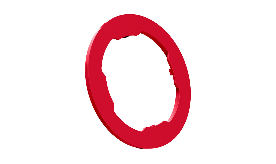 QUAD LOCK COLORED MAG RING ΔΙΑΚΟΣΜΗΤΙΚΟ ΔΑΧΤΥΛΙΔΙ ΜΑΓΝΗΤΙΚΗΣ ΒΑΣΗΣ RED