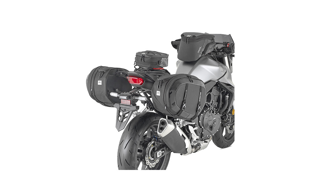 KAPPA DR05 DRIFTER ΠΛΑΪΝΕΣ ΤΣΑΝΤΕΣ ΜΗΧΑΝΗΣ ΜΑΥΡΕΣ 40LT 