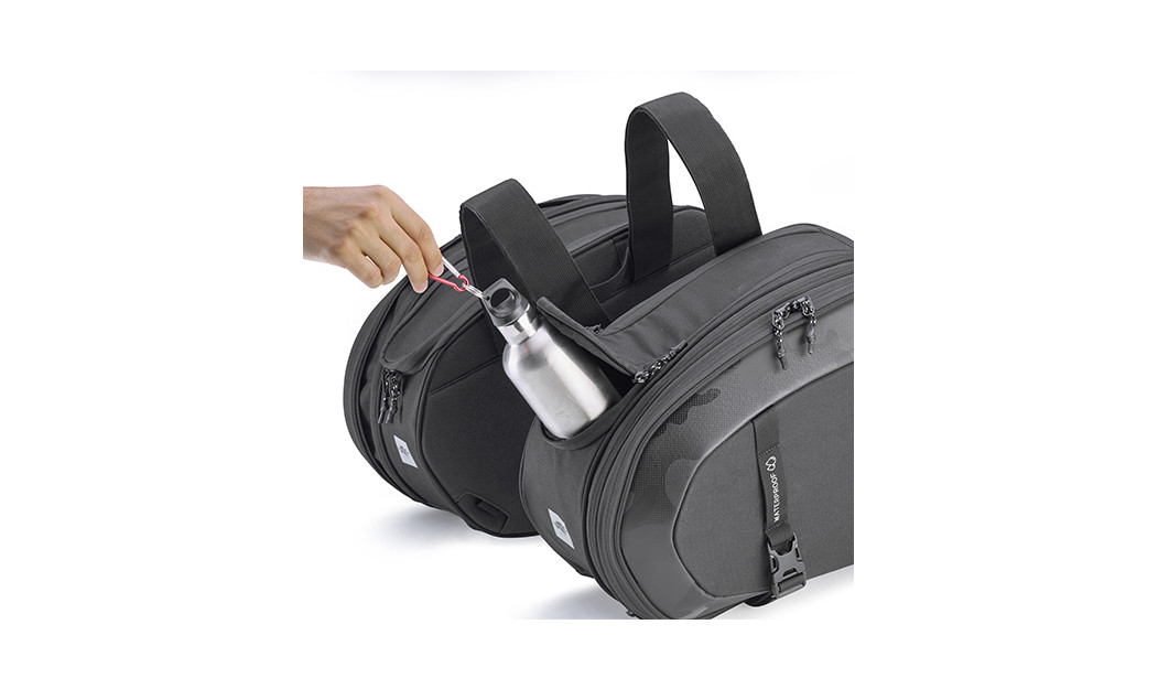KAPPA DR05 DRIFTER ΠΛΑΪΝΕΣ ΤΣΑΝΤΕΣ ΜΗΧΑΝΗΣ ΜΑΥΡΕΣ 40LT 