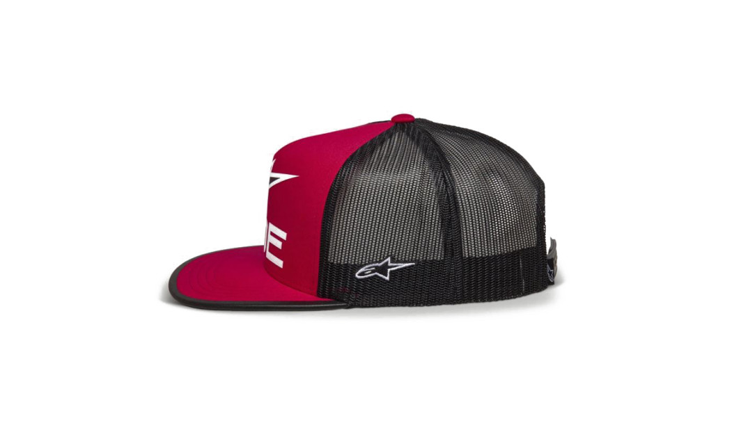 ΚΑΠΕΛΟ ALPINESTARS RIDE 4.0 TRUCKER RED/ BLACK