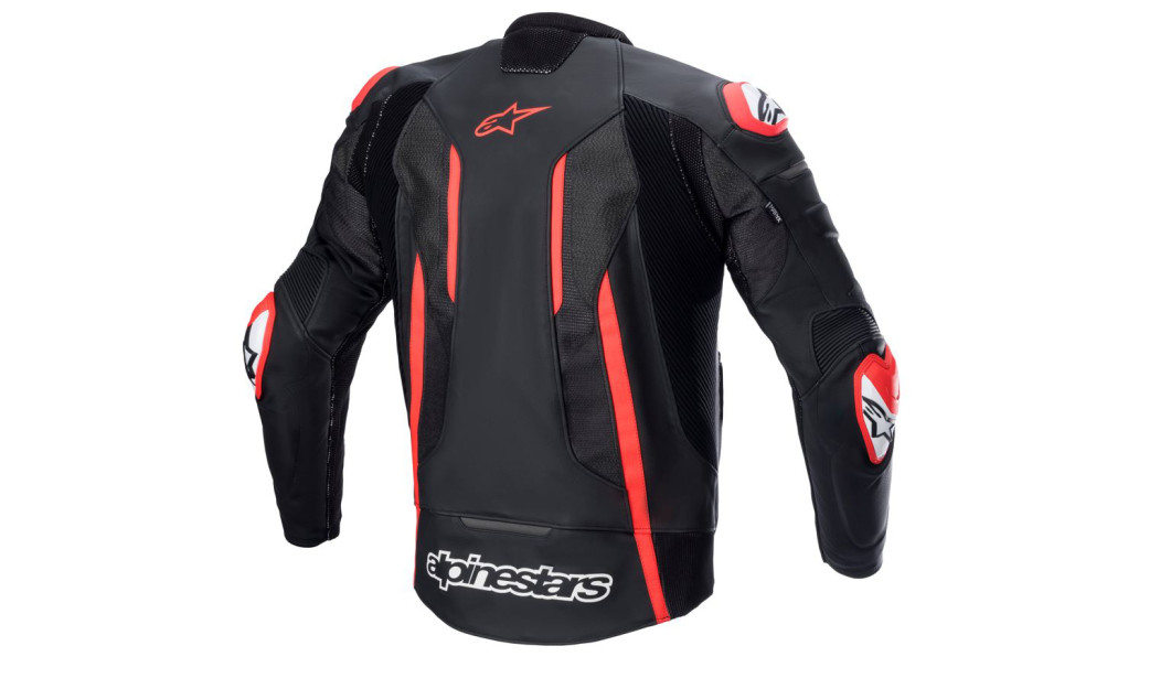 ALPINESTARS FUSION LEATHER ΔΕΡΜΑΤΙΝΟ ΜΠΟΥΦΑΝ ΜΗΧΑΝΗΣ FLUO ORANGE/BLACK