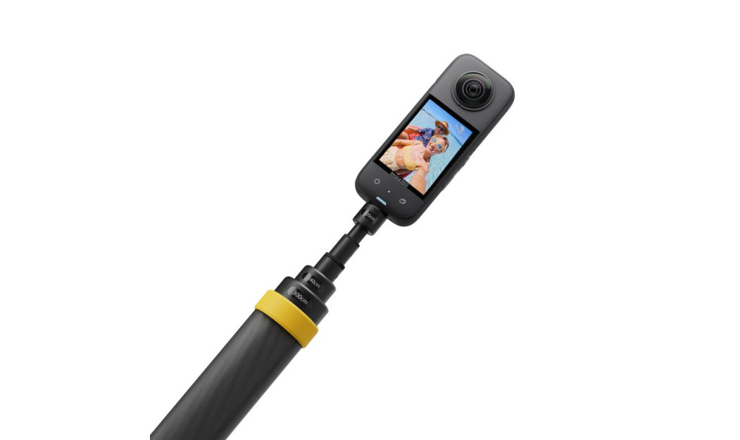 INSTA360 EXTENDED EDITION SELFIE STICK ΕΠΕΚΤΑΣΙΜΟΣ ΒΡΑΧΙΩΝΑΣ ΣΤΗΡΙΞΗΣ ΚΑΜΕΡΑΣ  ΓΙΑ ΤΙΣ X4 X3 X2 & ONE & X – R – RS 