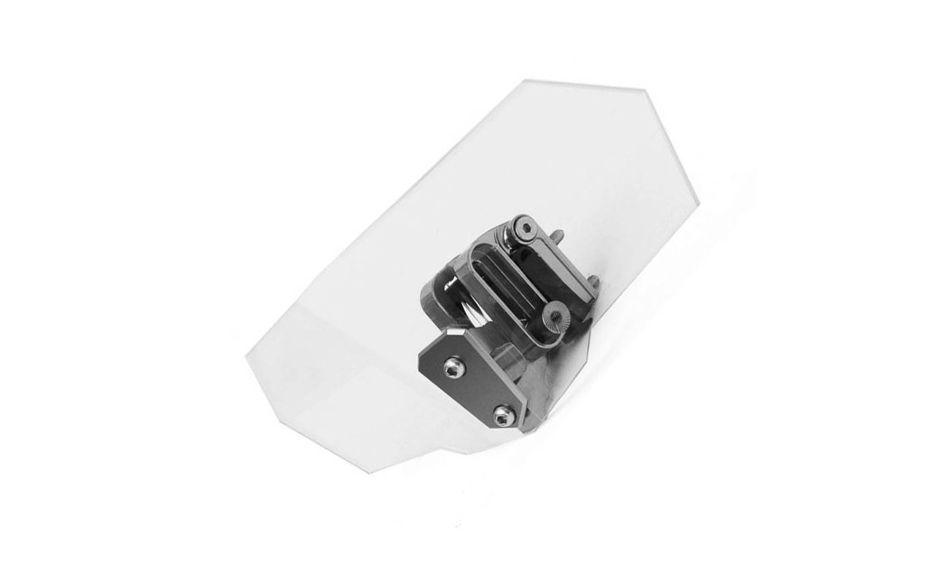 UNIVERSAL SPOILER ΠΡΟΕΚΤΑΣΗ ΖΕΛΑΤΙΝΑΣ ΔΙΑΦΑΝΟ 27X12 CM