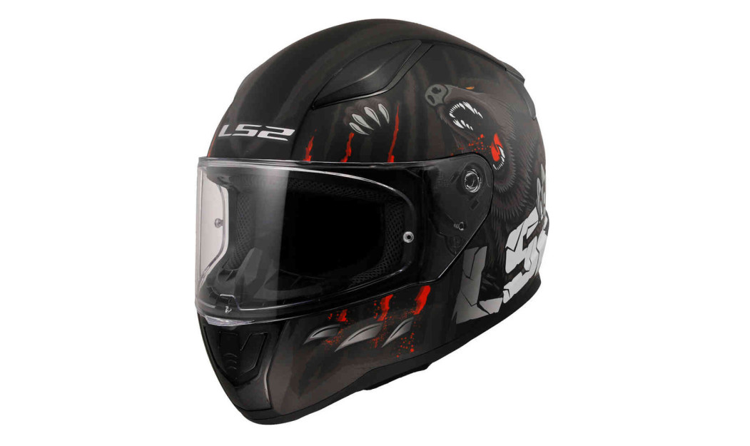 LS2 RAPID II FF353 CLAW ΚΡΑΝΟΣ FULL FACE  BLACK