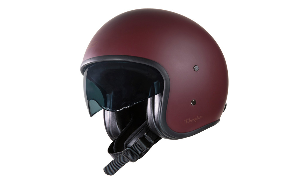 GARIBALDI G03X FIBERGLASS ΚΡΑΝΟΣ JET MATT DEEP RED