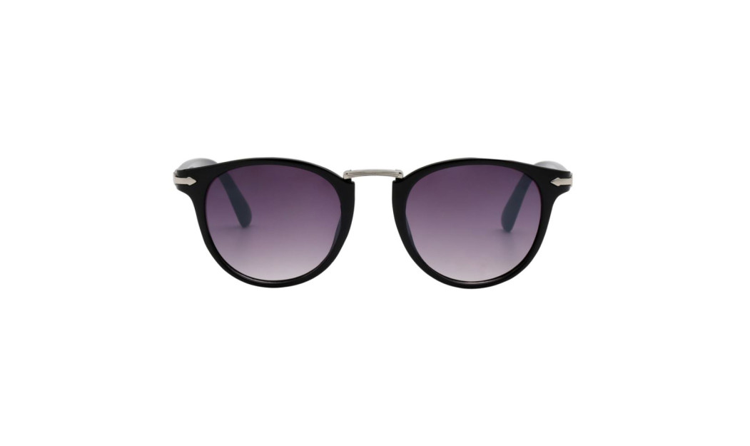 GIO VISION EYEWEAR ΓΥΑΛΙΑ ΗΛΙΟΥ UNISEX ΣΤΡΟΓΓΥΛΟ ΜΑΥΡΟ 