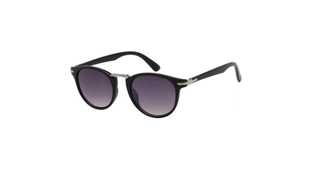 GIO VISION EYEWEAR ΓΥΑΛΙΑ ΗΛΙΟΥ UNISEX ΣΤΡΟΓΓΥΛΟ ΜΑΥΡΟ 