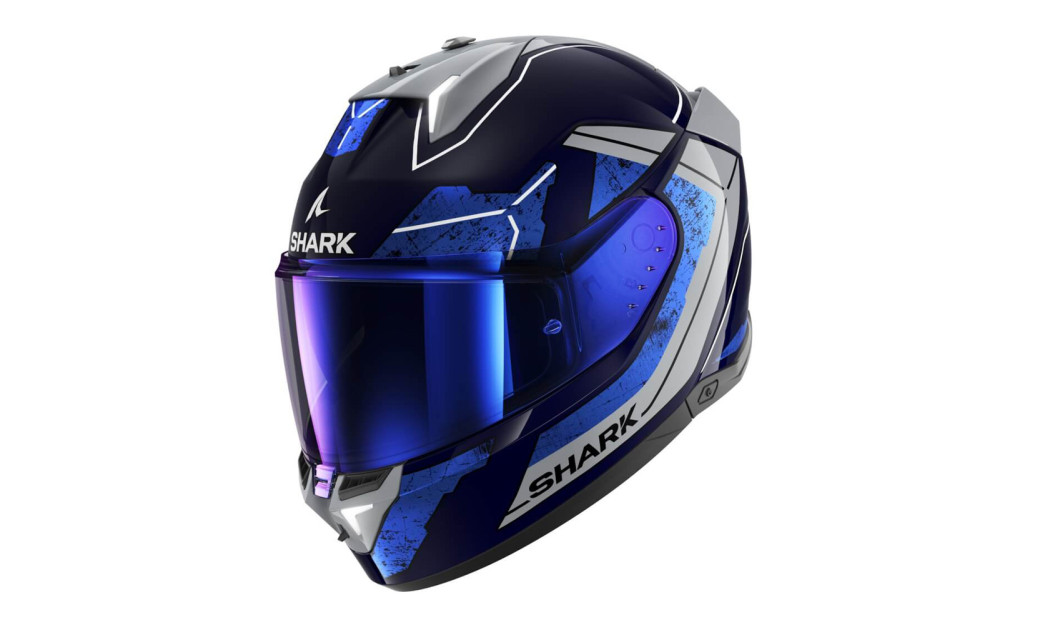 SHARK SKWAL i3 RHAD ΚΡΑΝΟΣ FULL FACE BLUE GRAY