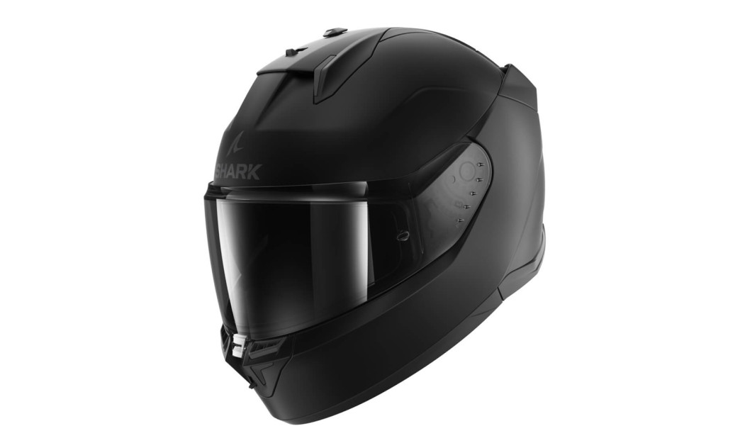 SHARK D-SKWAL 3  ΚΡΑΝΟΣ FULL FACE BLANK MATT BLACK