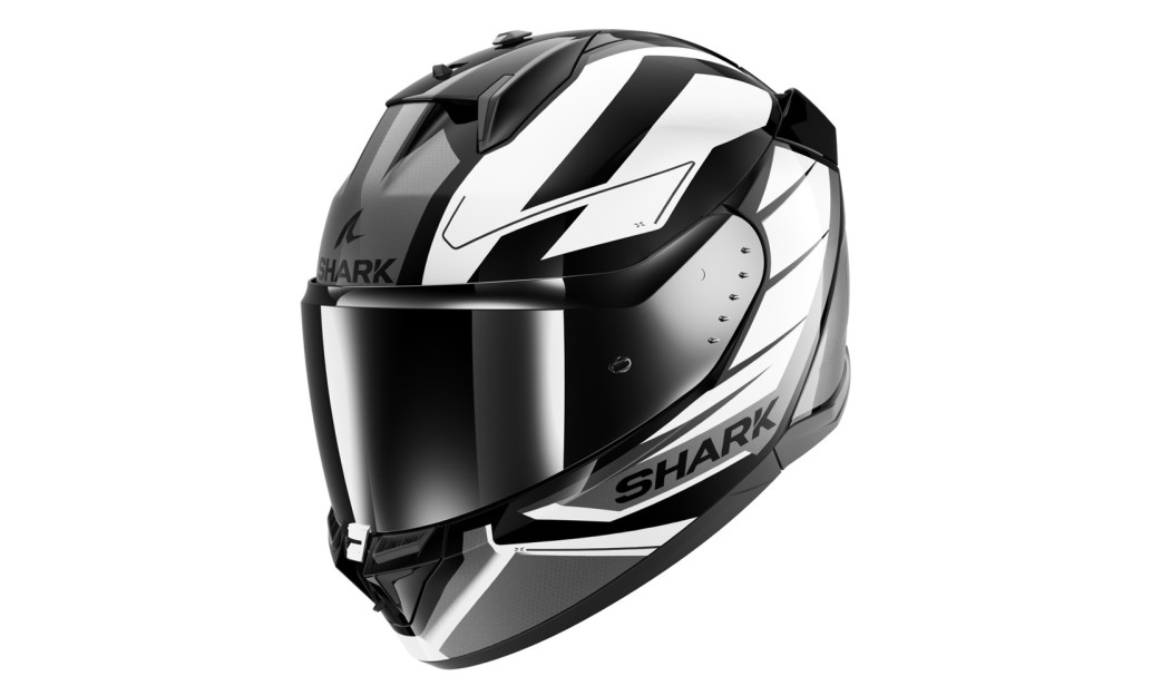 SHARK D-SKWAL 3 SIZLER KWA ΚΡΑΝΟΣ FULL FACE WHITE BLACK ANTHRACITE