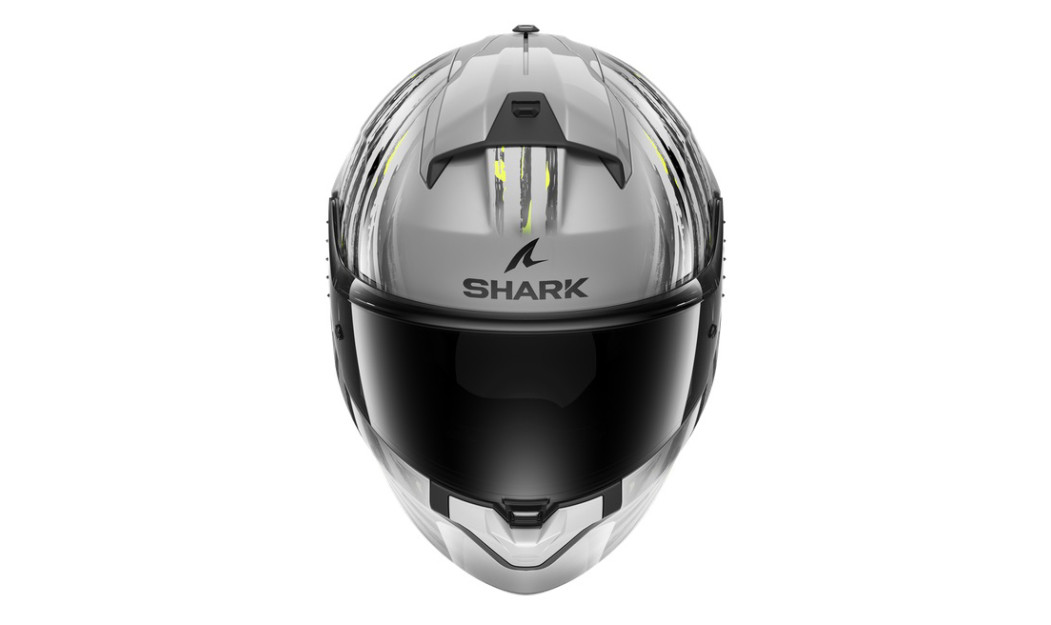 SHARK RIDILL 2 ASSYA ΚΡΑΝΟΣ FULL FACE SILVER ANTHRACITE YELLOW
