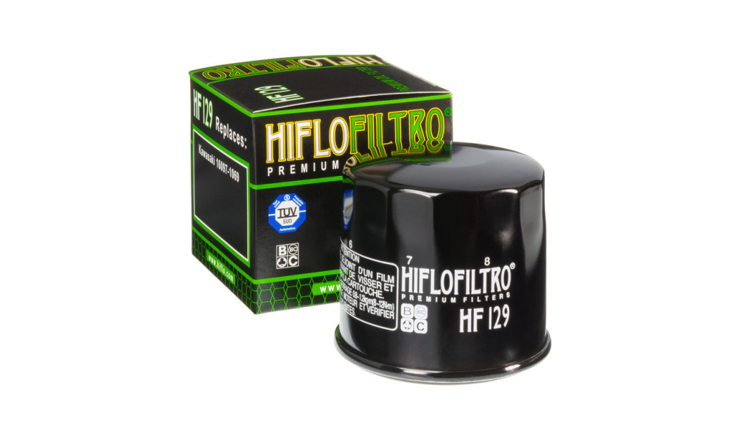 HIFLOFILTRO HF129 ΦΙΛΤΡΟ ΛΑΔΙΟΥ KAWASAKI/ SUZUKI 