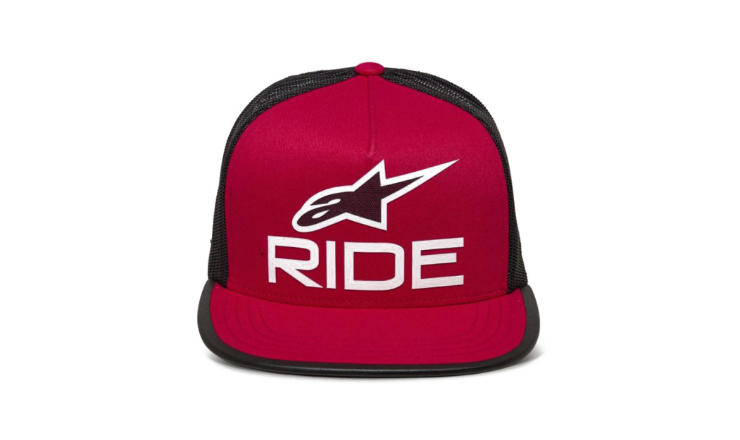 ΚΑΠΕΛΟ ALPINESTARS RIDE 4.0 TRUCKER RED/ BLACK