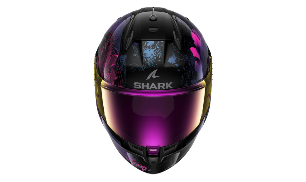SHARK D-SKWAL 3 MAYFER KVX ΚΡΑΝΟΣ FULL FACE ΜΩΒ ΡΟΖ
