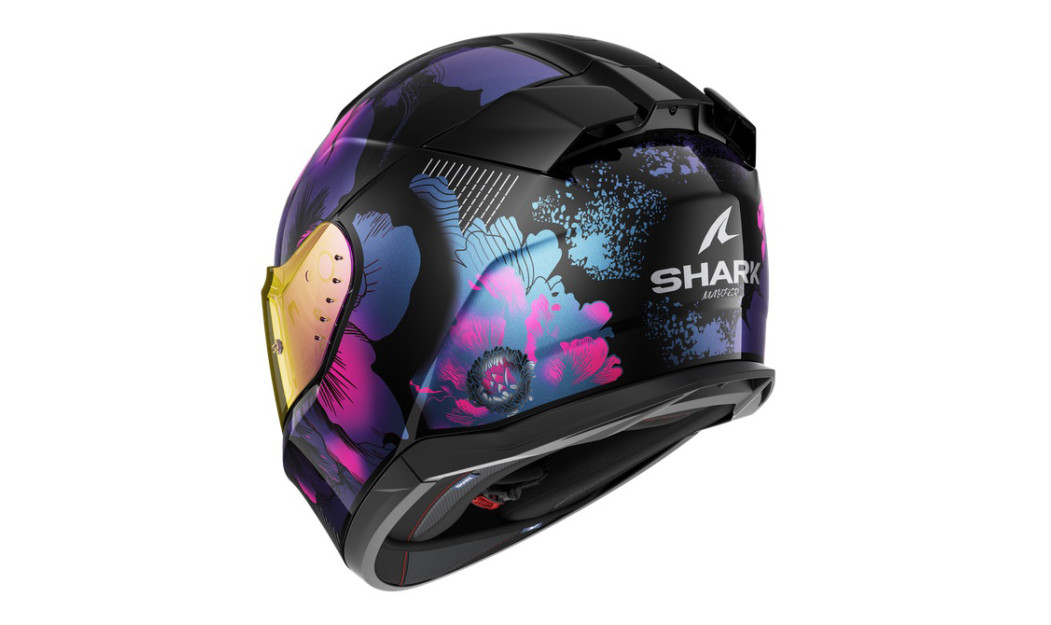 SHARK D-SKWAL 3 MAYFER KVX ΚΡΑΝΟΣ FULL FACE ΜΩΒ ΡΟΖ