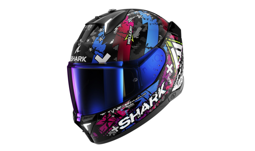  SHARK SKWAL i3 HELLCAT ΚΡΑΝΟΣ FULL FACE BLUE BLACK