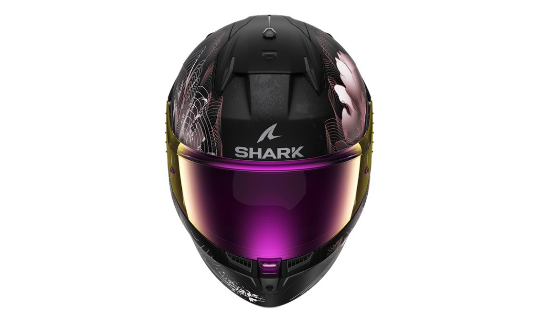 SHARK D-SKWAL 3 MAYFER EKVQ ΚΡΑΝΟΣ FULL FACE ΜΑΤΤ ΡΟΖ ΜΑΥΡΟ
