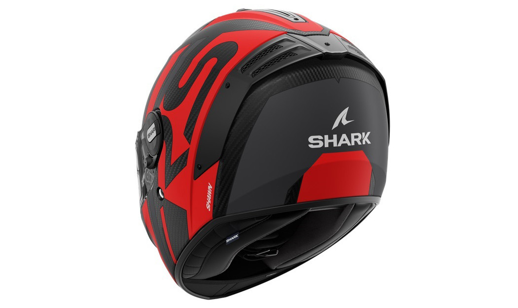 ΚΡΑΝΟΣ SHARK SPARTAN RS CARBON SHAWN BLACK RED