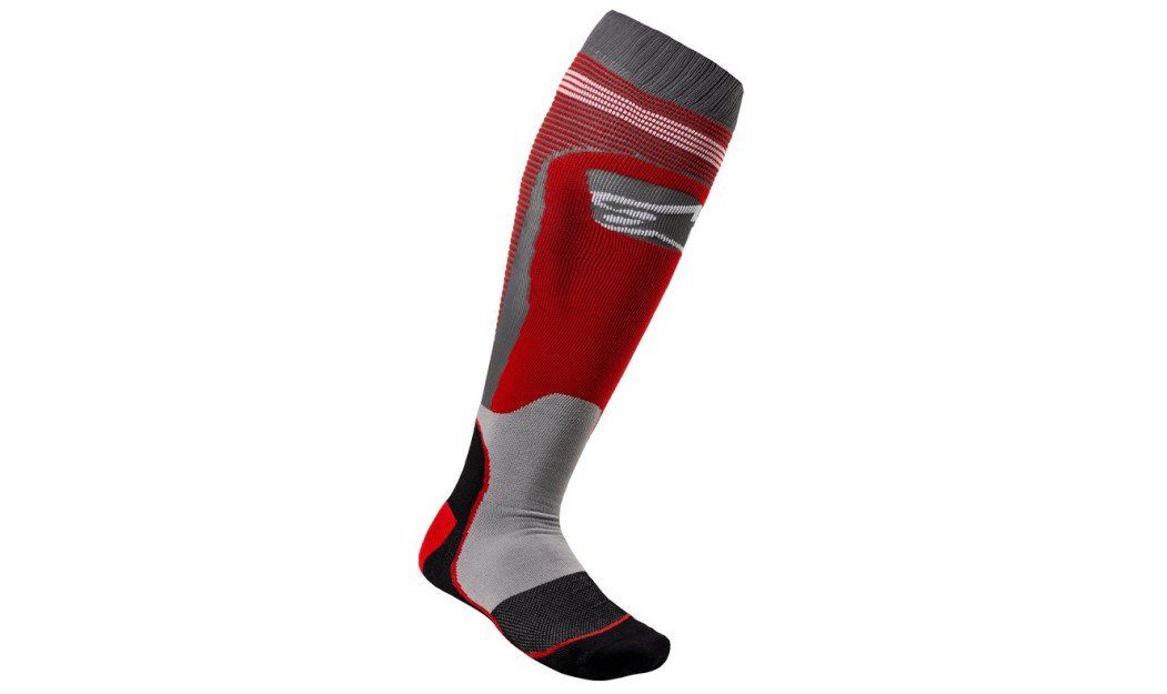ALPINESTARS MX PLUS-1 ΚΑΛΤΣΕΣ  BLACK GREY RED