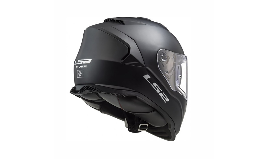 LS2 FF800 STORM II ΚΡΑΝΟΣ FULL FACE SOLID MATT BLACK 