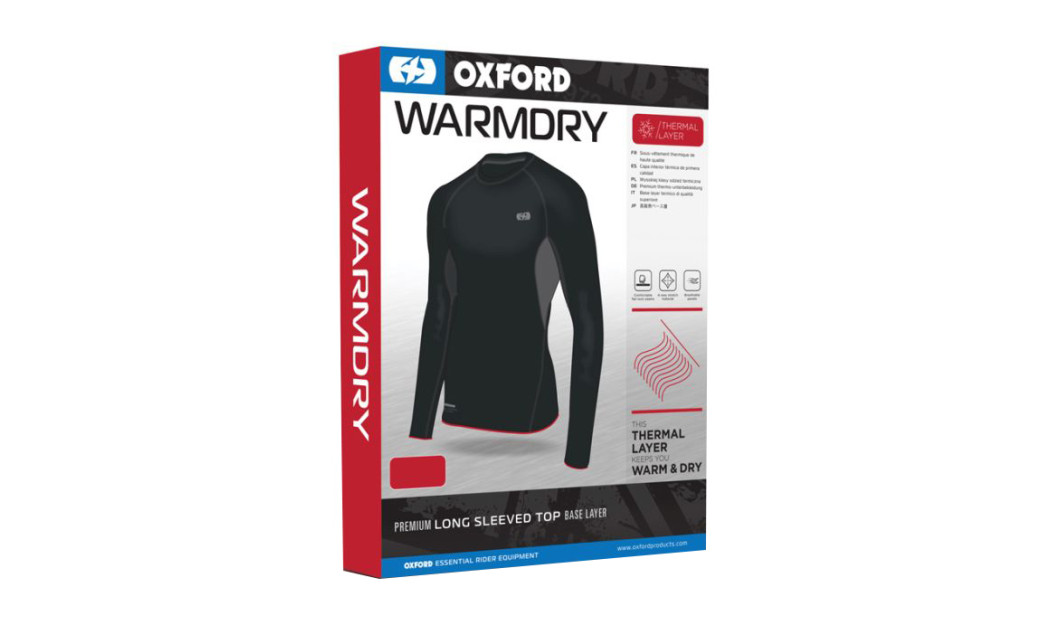 OXFORD WARMDRY THERMAL LAYER ΙΣΟΘΕΡΜΙΚΟ ΜΠΛΟΥΖΑΚΙ BLACK