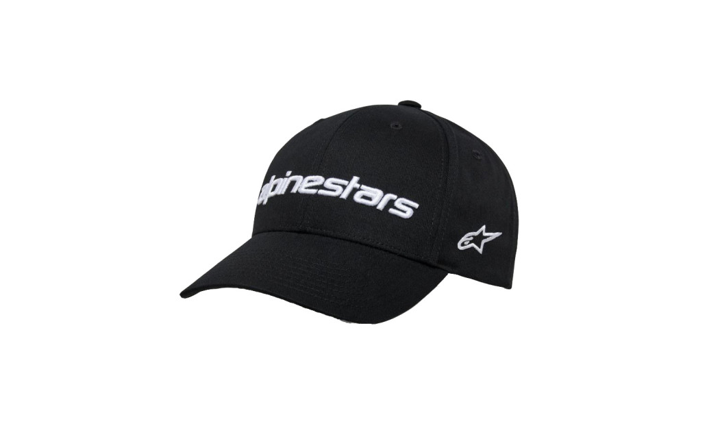 ΚΑΠΕΛΟ ALPINESTARS LINEAR WORDMARK 2.0 BLACK/ WHITE