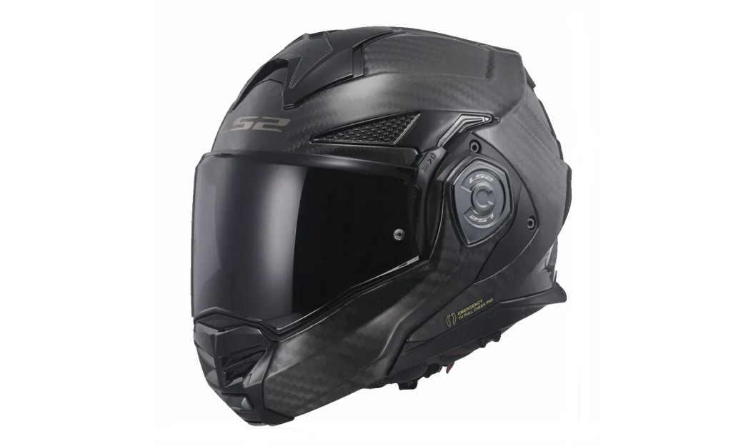 LS2 FF901 ADVANT X ΚΡΑΝΟΣ ΜΗΧΑΝΗΣ FLIP UP CARBON BLACK