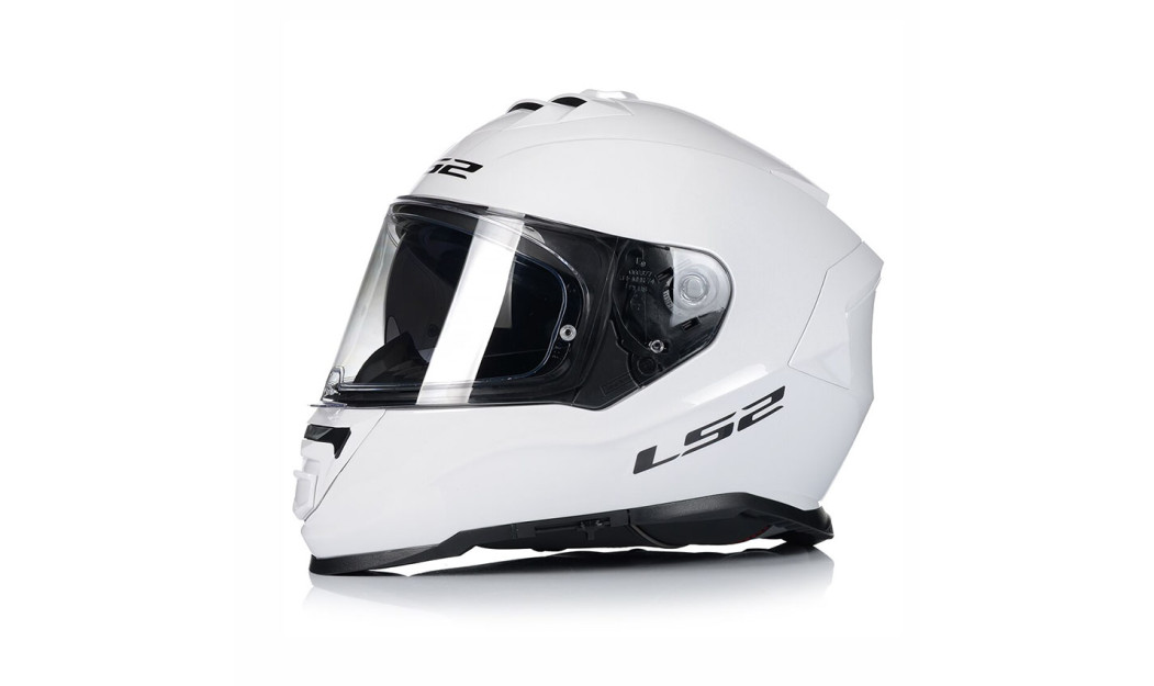 LS2 FF800 STORM II ΚΡΑΝΟΣ FULL FACE SOLID WHITE